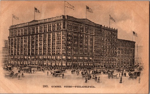Gimbel store philadelphia - gimbel,