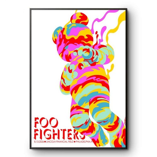 Foo fighters poster - foo,