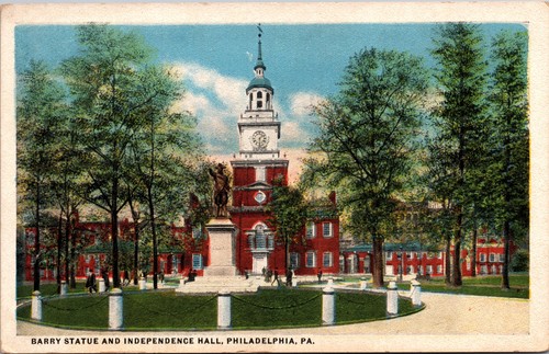 Barry statue independence hall - independence,